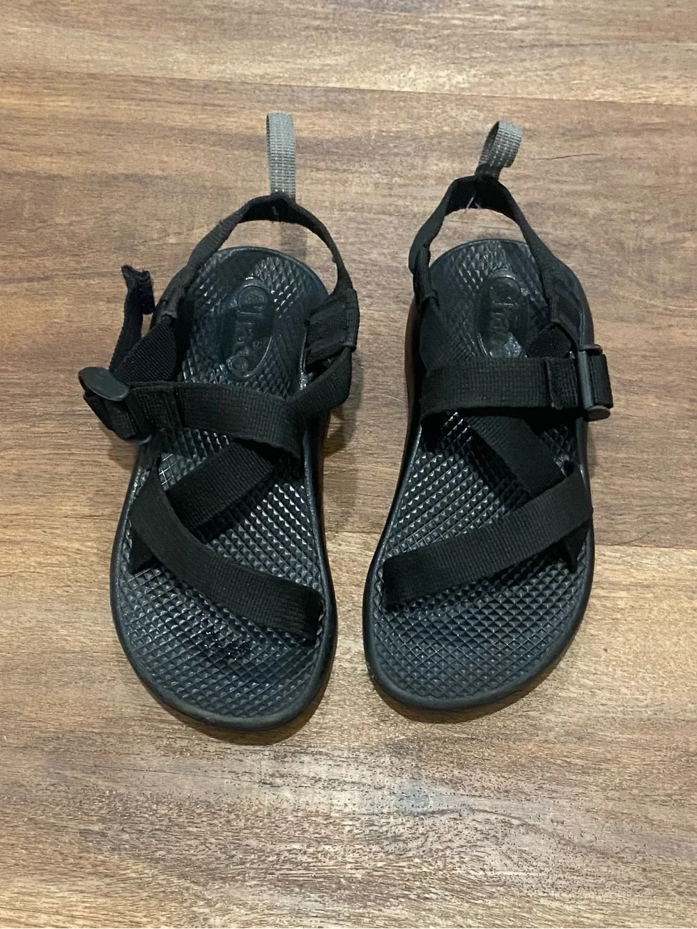Chaco Black Kids' ZX1 Ecotread Sandal